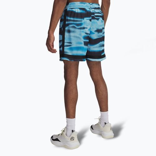 Шорти баскетбольні чоловічі Under Armour Curry Statement II midnight navy / stream