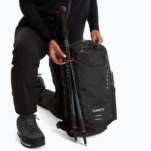 Рюкзак туристичний KADVA Fleris 15 л чорний