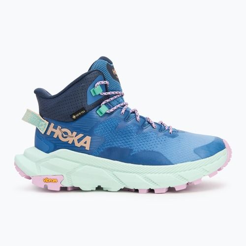Кросівки туристичні HOKA Trail Code GTX foggy night/aqua breeze