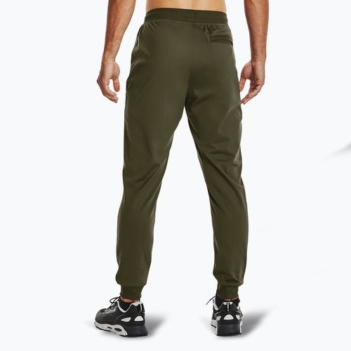 Штани чоловічі Under Armour Sportstyle Tricot Jogger marine od green / black