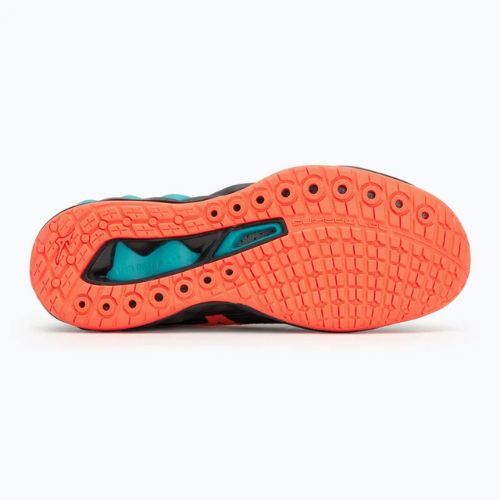 Кросівки волейбольні Mizuno Wave Luminous 3 black/neon flame/peacock blue