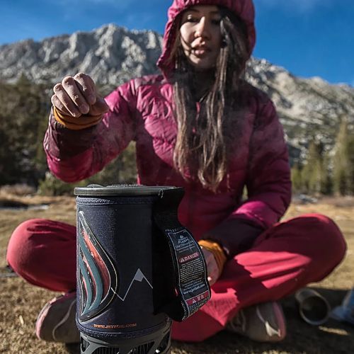 Jetboil New Flash Personal Cooking System вуглецева туристична плита