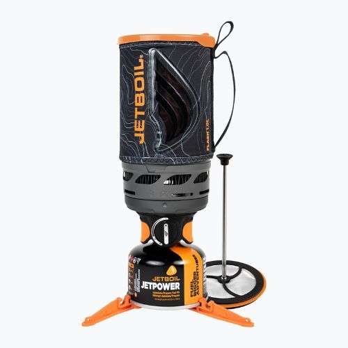 Туристична плита Jetboil New Flash Java Personal Cooking System + кавовий прес Силіконовий топо