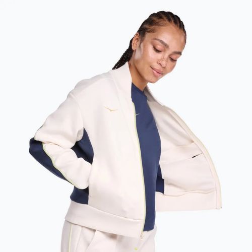 Куртка для бігу жіноча HOKA Kaitoro Knit alabaster / varsity navy