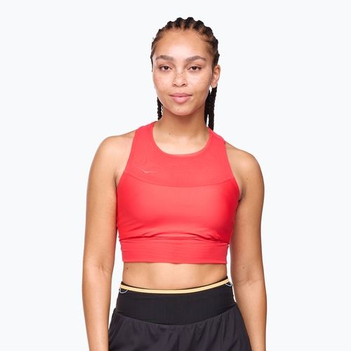 Бюстгальтер для тренувань HOKA Race Day cerise