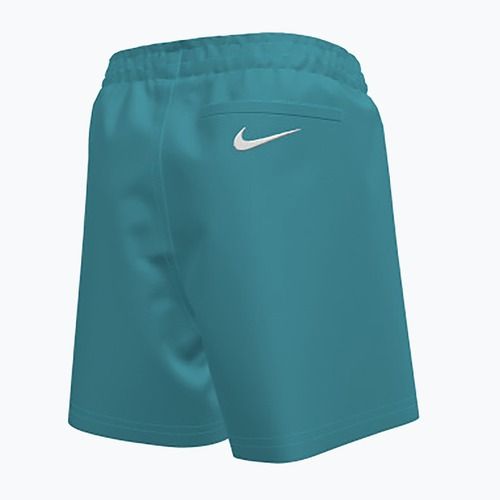 Шорти для плавання дитячі Nike Swoosh Waffle 4" Volley dusty cactus