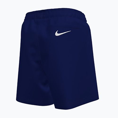 Шорти для плавання дитячі Nike Swoosh Waffle 4" Volley midnight navy