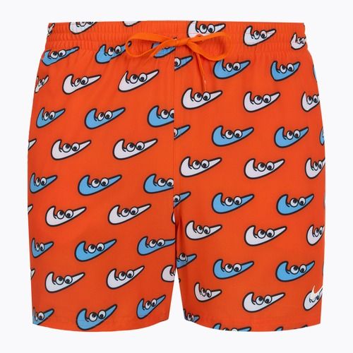 Шорти для плавання чоловічі Nike Multi Print 5" Volley orange blaze