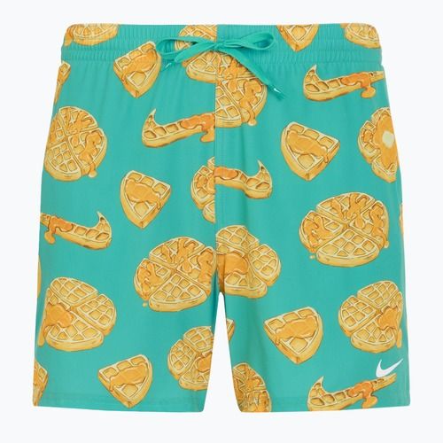 Шорти для плавання чоловічі Nike Multi Print 5" Volley dusty cactus