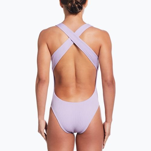 Купальник суцільний жіночий Nike Elevated Essential Crossback hydrangeas