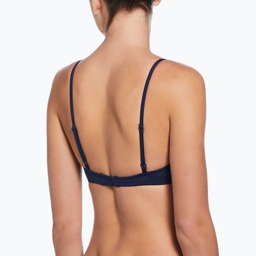 Купальник роздільний жіночий Nike Essential Bralette Bikini midnight navy