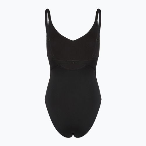 Купальник суцільний жіночий Nike Essential V-Neck black