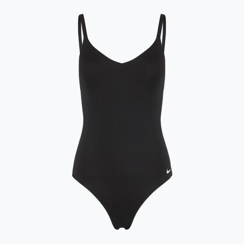 Купальник суцільний жіночий Nike Essential V-Neck black