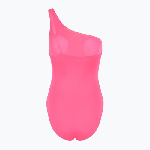 Купальник суцільний жіночий Nike Essential Asymmetrical hyper pink
