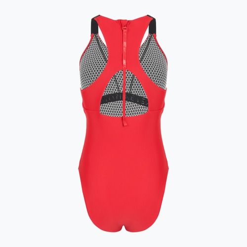 Купальник суцільний жіночий Nike Hydralock Fusion university red