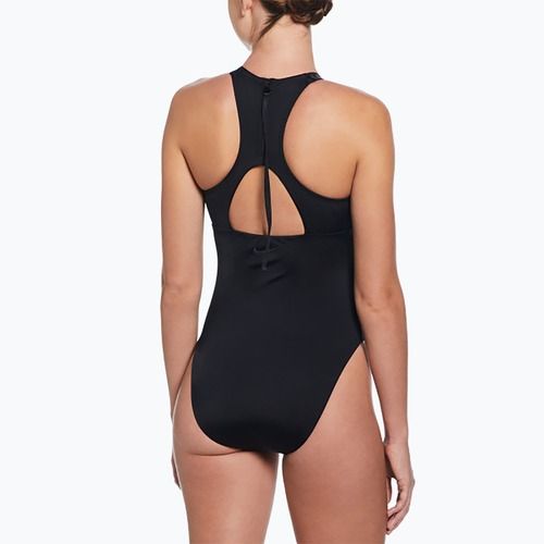 Купальник суцільний жіночий Nike Hydralock Fusion Racerback black