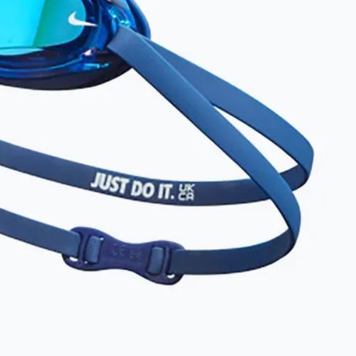 Окуляри для плавання Nike Legacy Comfort Mirrored midnight navy