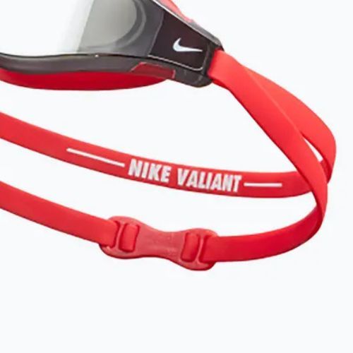 Окуляри для плавання Nike Valiant Mirrored university red