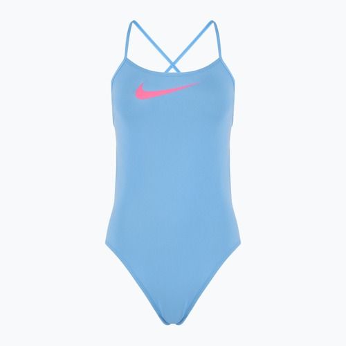 Купальник суцільний жіночий Nike Hydrastrong Adjustable Crossback university blue