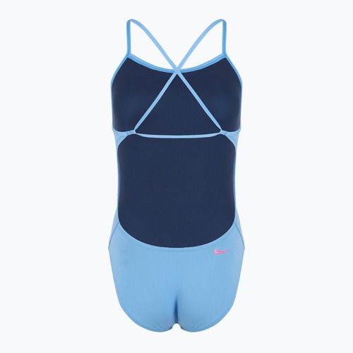 Купальник суцільний жіночий Nike Hydrastrong Adjustable Crossback university blue