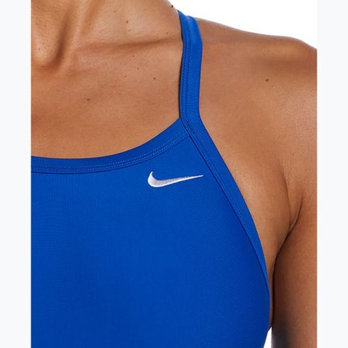 Купальник суцільний жіночий Nike Solid Racerback game royal