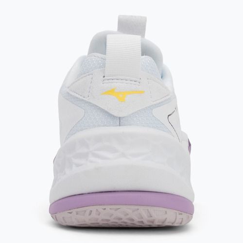 Кросівки гандбольні Mizuno Wav Stealth Neo 2 white / navy peony / peach parfait