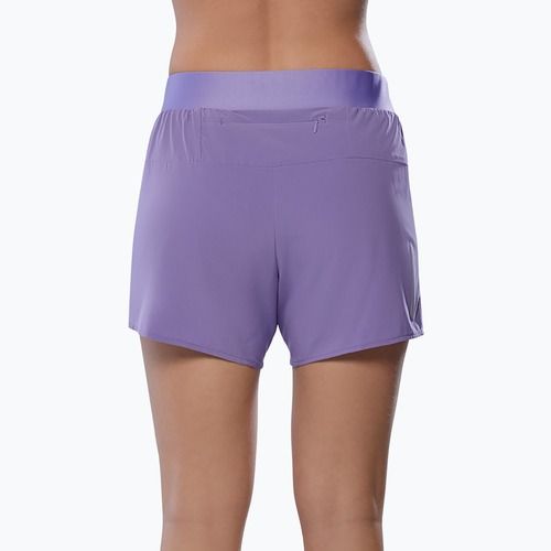 Шорти для бігу жіночі Mizuno Alpha 4.5" paisley purple