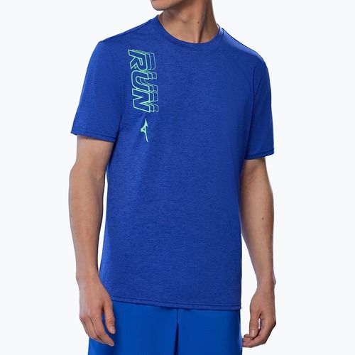 Футболка для бігу чоловіча Mizuno Core Run Tee reflex blue