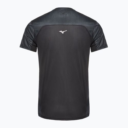 Футболка для бігу чоловіча Mizuno DryAeroFlow Graphic Tee black