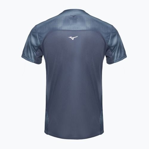 Футболка для бігу чоловіча Mizuno DryAeroFlow Graphic Tee citadel