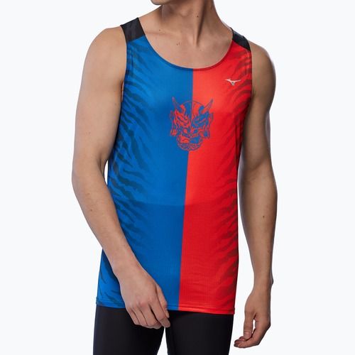 Топ для бігу чоловічий Mizuno DryAeroFlow Graphic Tank