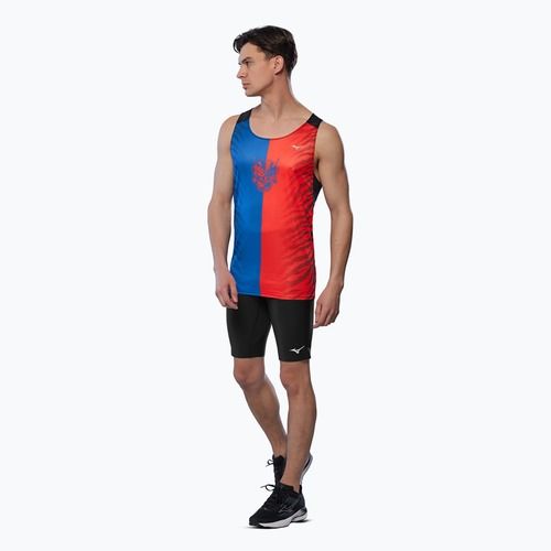 Топ для бігу чоловічий Mizuno DryAeroFlow Graphic Tank