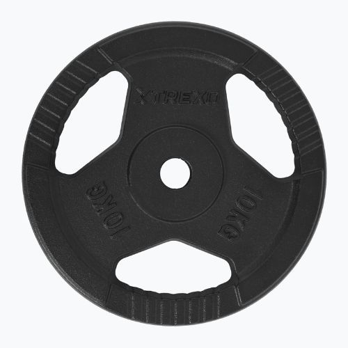 Диск чавунний XTREXO TRX-ICP010 10 кг chrom
