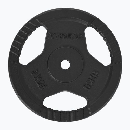 Диск чавунний XTREXO TRX-ICP015 15 кг chrom