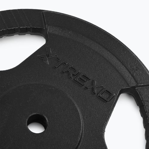 Диск чавунний XTREXO TRX-ICP025 25 кг chrom