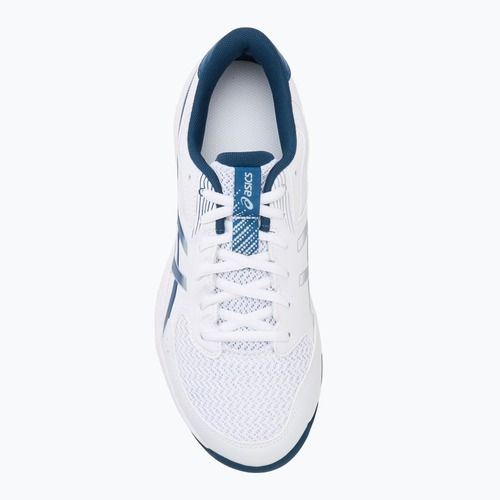 Кросівки волейбольні чоловічі ASICS Gel-Rocket 12 white/mako blue