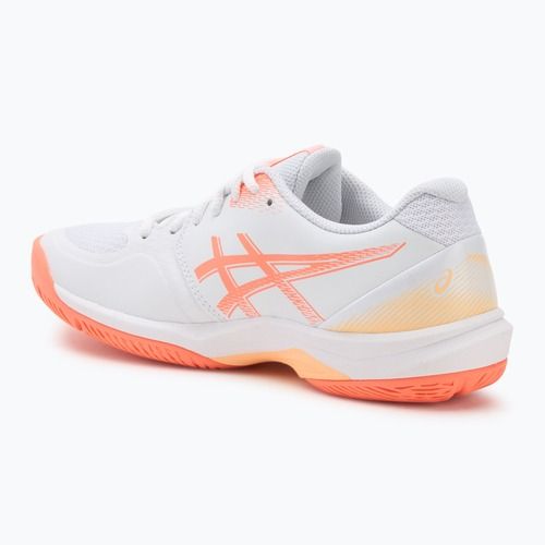 Кросівки волейбольні жіночі ASICS Court Hunter FF white/vivid coral