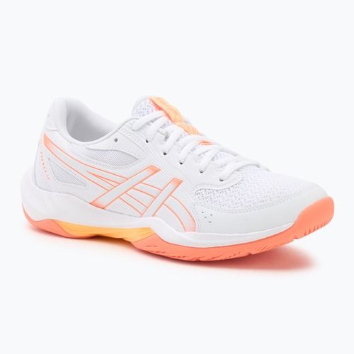 Кросівки волейбольні жіночі ASICS Gel-Rocket 12 white/vivid coral