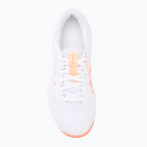 Кросівки волейбольні жіночі ASICS Gel-Rocket 12 white/vivid coral