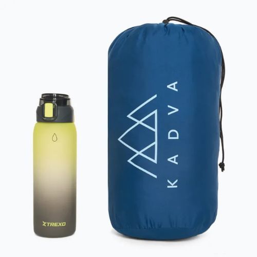 KADVA Dreamer Двоспальний надувний матрац синій