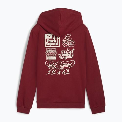 Кофта дитяча PUMA ESS+MIS 90s Hoodie FL intense red