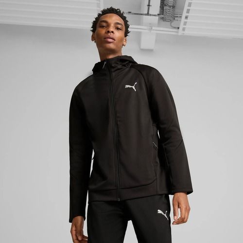 Кофта чоловіча PUMA Evostripe Warm Hoodie FZ DK puma black