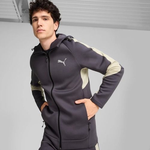 Кофта чоловіча PUMA Evostripe Hoodie FZ DK galactic gr