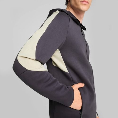 Кофта чоловіча PUMA Evostripe Hoodie FZ DK galactic gr