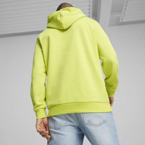 Кофта чоловіча PUMA Essentials Big Logo Hoodie FL lime sheen