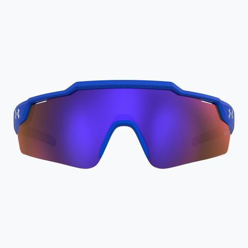 Окуляри сонцезахисні дитячі Under Armour Levelup Jr S3 matte blue grey/infrared