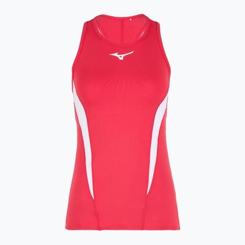 Футболка тенісна жіноча Mizuno Printed Tank W opera red