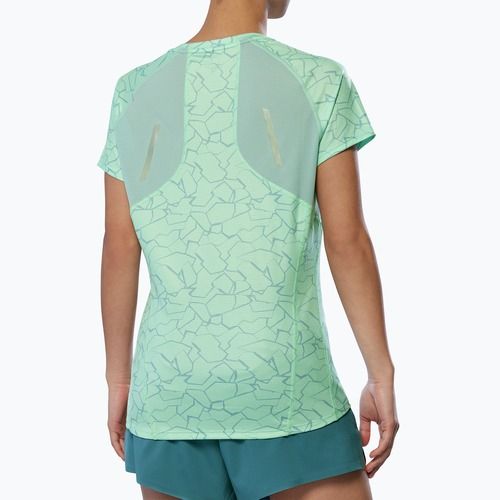 Футболка для бігу жіноча Mizuno Graphic Trail Tee neo mint