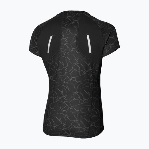 Футболка для бігу жіноча Mizuno Graphic Trail Tee black