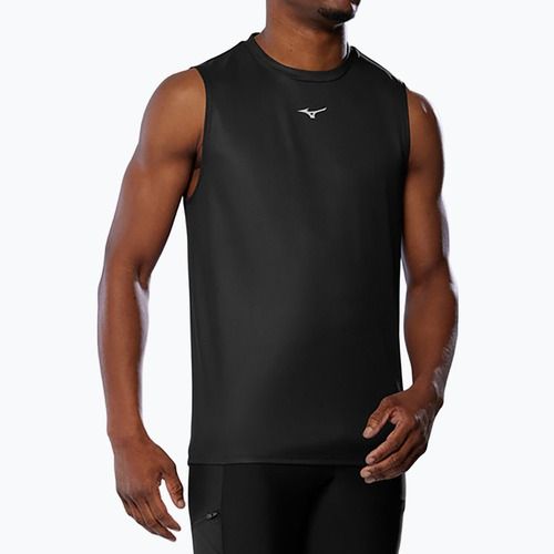 Футболка для бігу чоловіча Mizuno Core Graphic Sleeveless black oni
